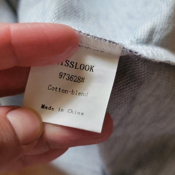 MISSLOOK | Blue Pine Forest long sleeve - Picture 3 of 4